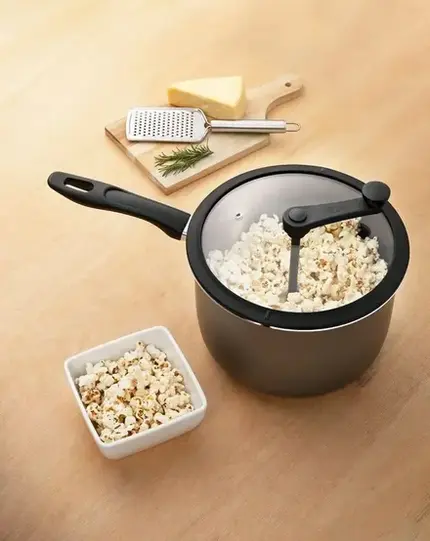 PIPOQUEIRA COM REVESTIMENTO CERAMICO PIC POC Ø 22X15 5,5L CINZA BRINOX