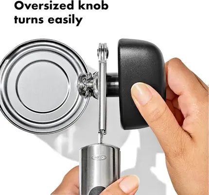 ABRIDOR DE LATAS INOX 9CM OXO