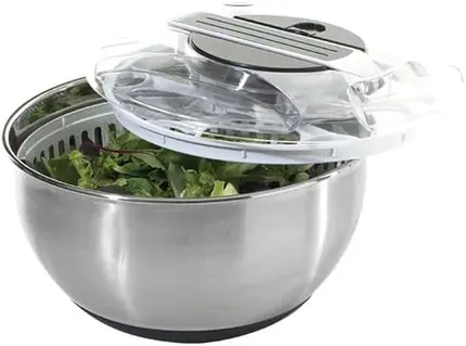 CENTRIFUGA DE SALADA INOX 28CM MIMO STYLE
