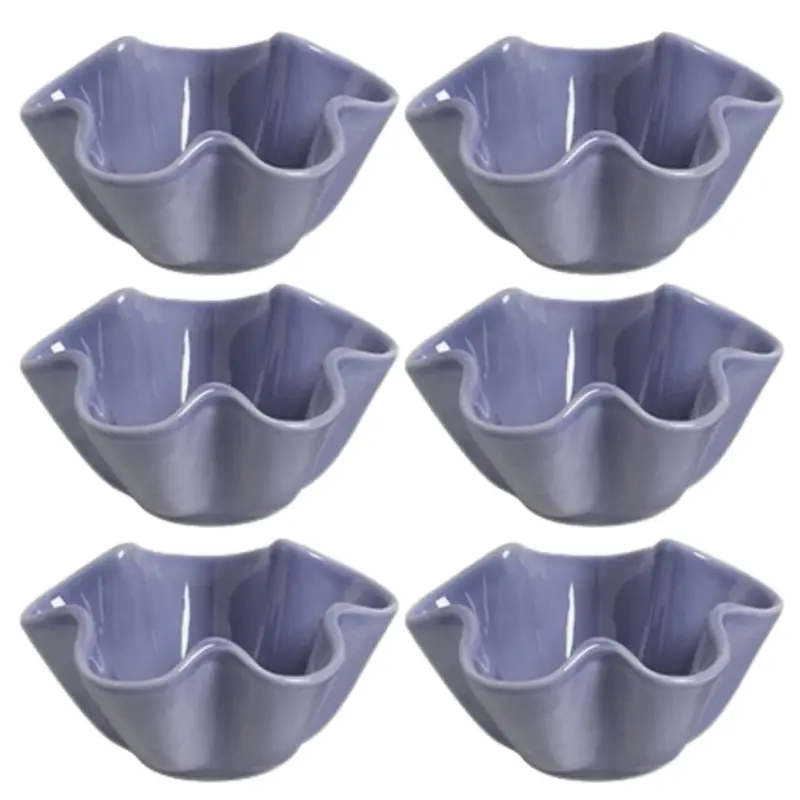 CONJUNTO COM 6 BOWLS TURTLE SCALLA