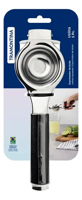 ESPREMEDOR LIMAO INOX UTILITA PRETO TRAMONTINA