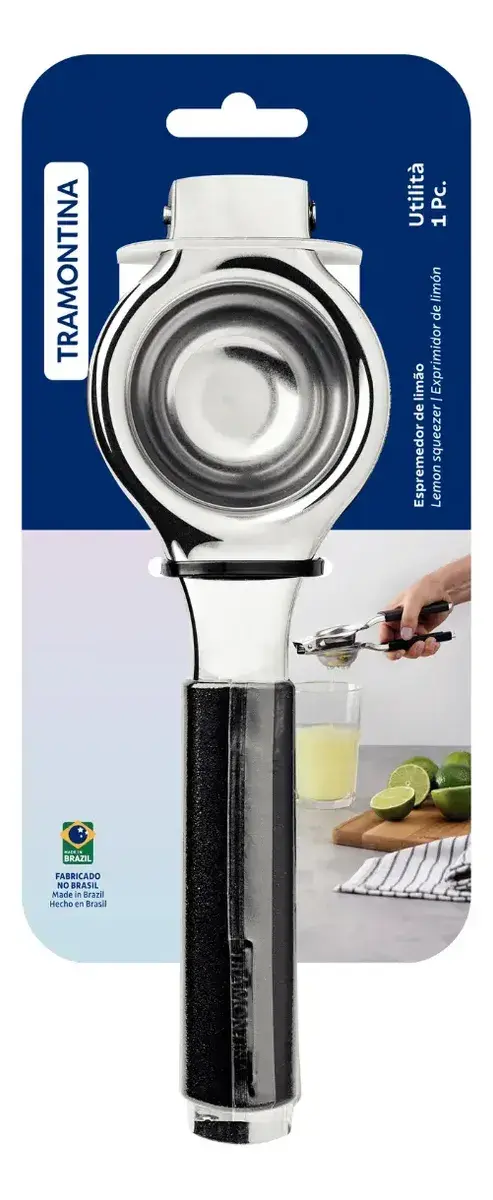 ESPREMEDOR LIMAO INOX UTILITA PRETO TRAMONTINA