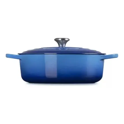 PANELA RISOTTO 30CM SIGNATURE AZURE BLUE LE CREUSET
