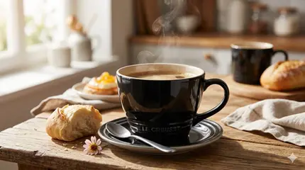 CANECA 400ML GIANT BLACK ONYX LE CREUSET