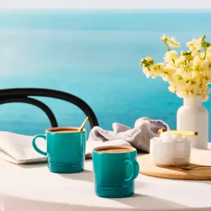 CANECA 100ML LONDON BLEU RIVIERA LE CREUSET