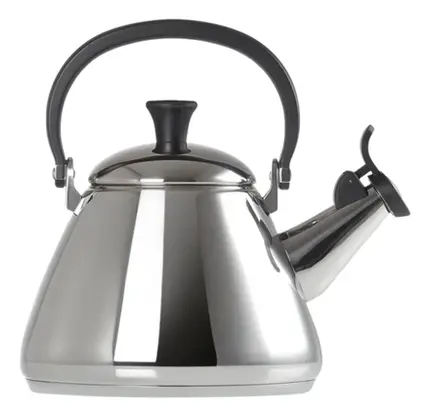 CHALEIRA KONE 1,6L ACO INOX NO COLOR LE CREUSET