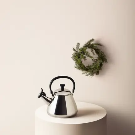 CHALEIRA KONE 1,6L ACO INOX NO COLOR LE CREUSET
