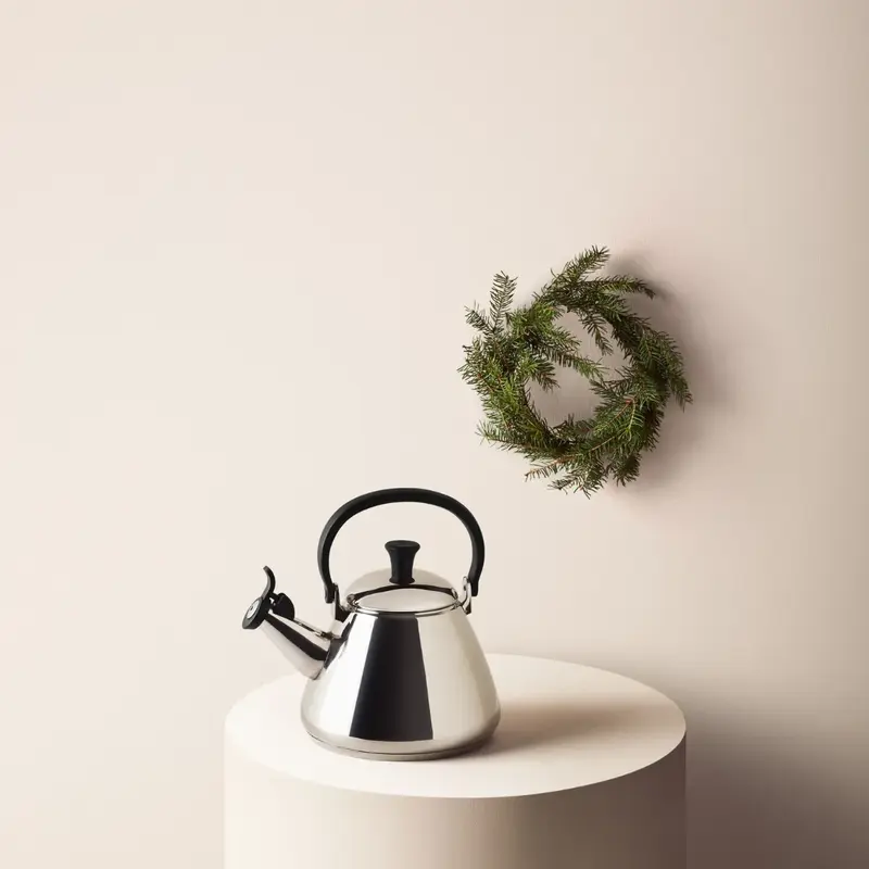 CHALEIRA KONE 1,6L ACO INOX NO COLOR LE CREUSET