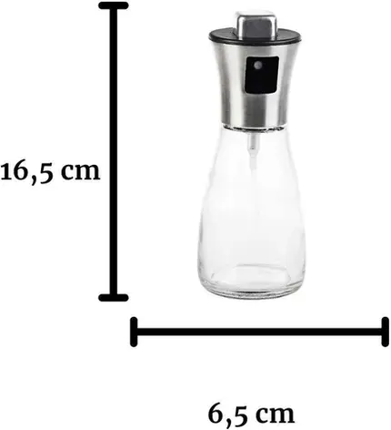 GALHETEIRO TAMPA INOX 180ml D6,5xA16,5cm