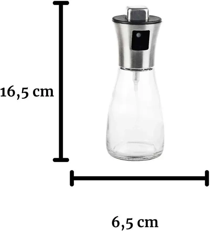 GALHETEIRO TAMPA INOX 180ml D6,5xA16,5cm
