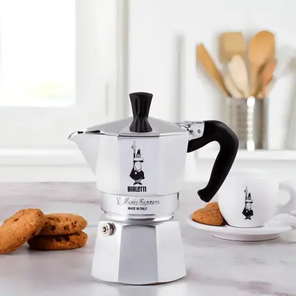 CAFETEIRA NUOVA MOKA EXPRESS 4 XICARAS BIALETTI