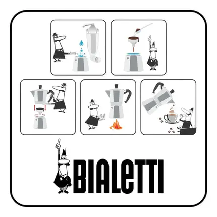 CAFETEIRA NUOVA MOKA EXPRESS 4 XICARAS BIALETTI