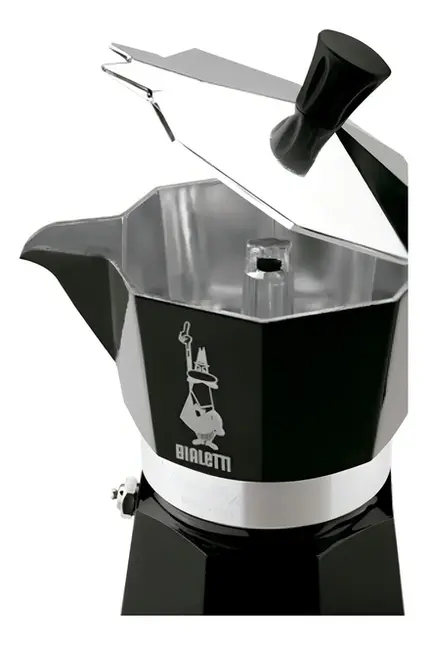 CAFETEIRA MOKA EXPRESS 6 XICARAS PRETA BIALETTI
