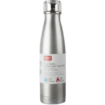 GARRAFA SQUEEZE INOX 740 ML PRATA