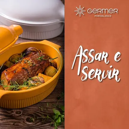 ROASTER COM TAMPA BRANCO GERMER
