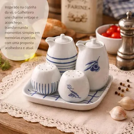 GALHETEIRO COMPLETO BOLD NO FUNDO DO PRATO GERMER