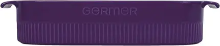 TRAVESSA RETANGULAR 37X26 AMEIXA GERMER
