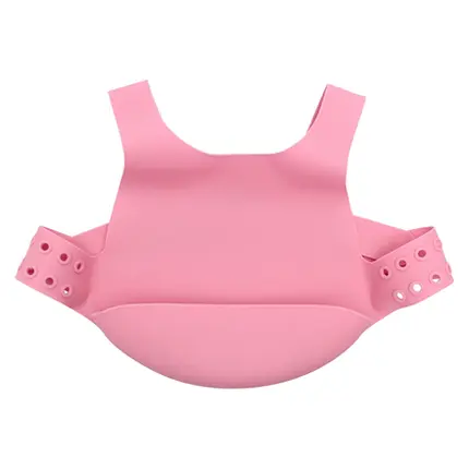 BABADOR DE SLICONE COM CINTA ROSA MIMO STYLE