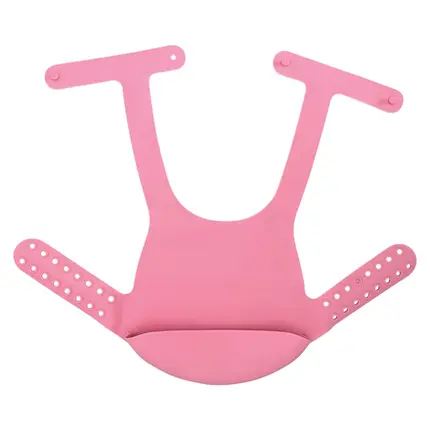 BABADOR DE SLICONE COM CINTA ROSA MIMO STYLE