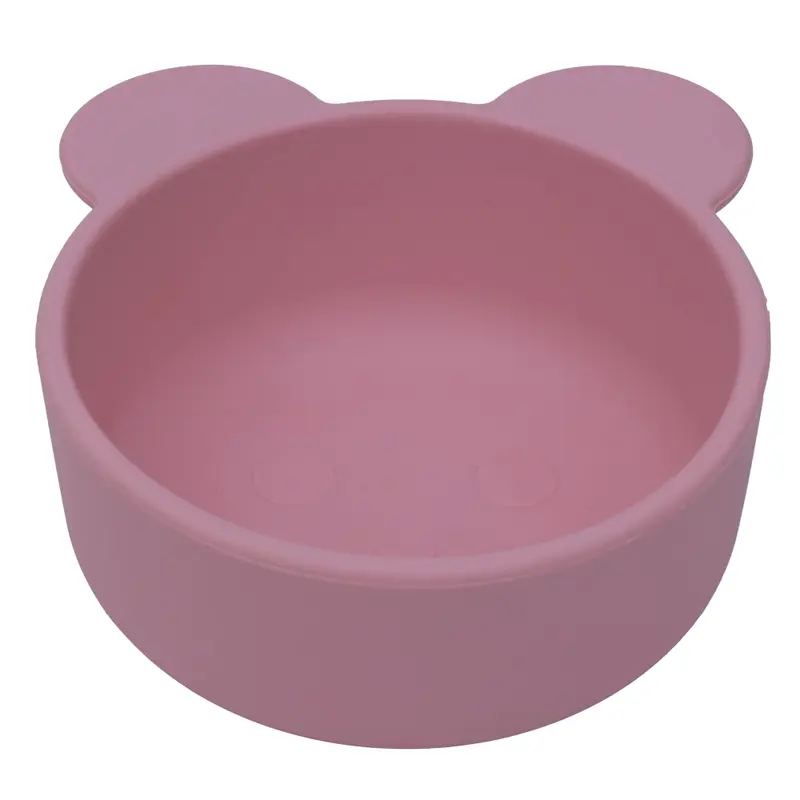 PRATO BOWL INFANTIL SILICONE ROSA