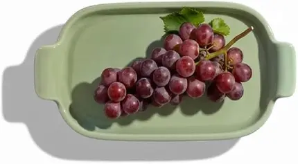 BANDEJA ASSAR E SERVIR P VERDE CHA 20X12 CM GERMER