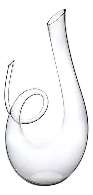 DECANTER SOFFATO EM CRISTAL 1,1L A36,5cm