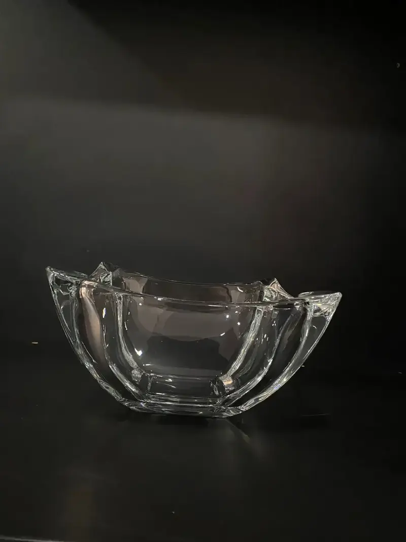CENTRO DE MESA NOBLE EM CRISTAL 20X12 CM
