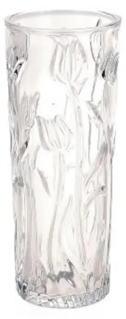 VASO DECORATIVO EM CRISTAL P12xL12xA30cm