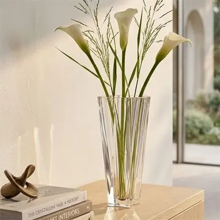 VASO METROPOLITAN EM CRISTAL A30,5cm