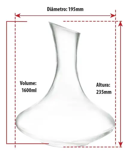 DECANTER SOMMELIER 1600ML