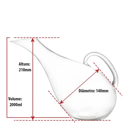 DECANTER PARIS 2 L