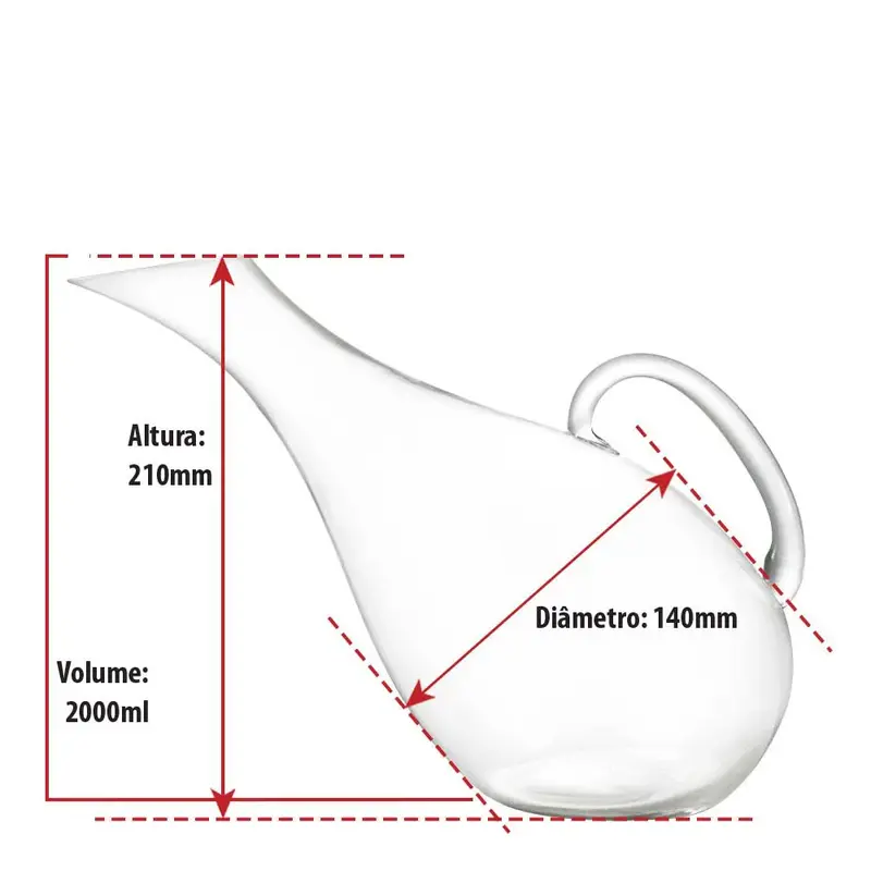 DECANTER PARIS 2 L