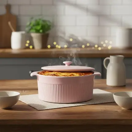 COCOTTE ROSA 10cm 8877 GERM++