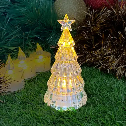 ARVORE DE NATAL LED BRANCO DECOR 4X5X11