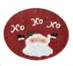 PRATO NOEL HOHOHO VERMELHO 25,6CM