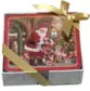 CONJUNTO COM 6 PORTA COPOS NATALINO NOEL 10X10CM