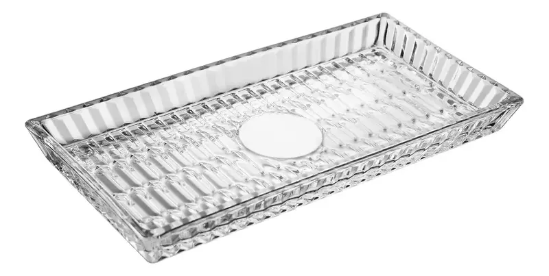 TRAVESSA GENEVA 27,5CM X 14CM X 2,5CM CRISTAL WOLFF