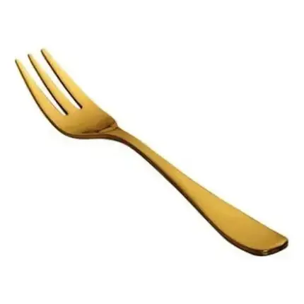 GARFO DE BOLO DOURADO VALENTINA MIMO STYLE