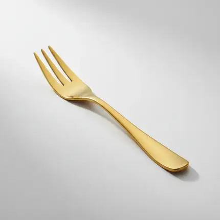 GARFO DE BOLO DOURADO VALENTINA MIMO STYLE