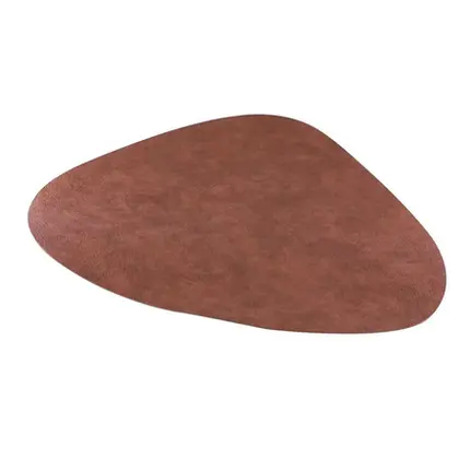 JOGO COM 6 LUGARES AMERICANOS COURO 38CM