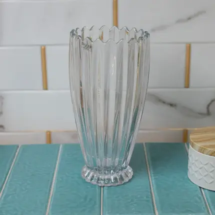 VASO DE CRISTAL GENEVA 14,5CM X 14,5CM X 28CM WOLFF