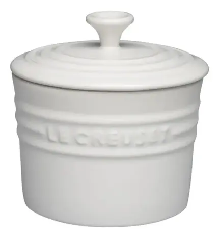PORTA CONDIMENTO MEDIO 400ML BRANCO LE CREUSET
