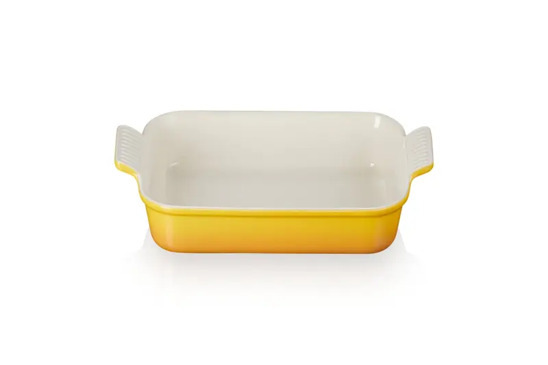 TRAVESSA RETANGULAR 26 CM HERITAGE NECTAR LE CREUSET